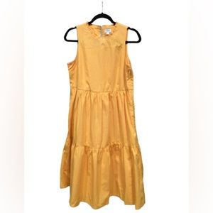 J-Crew Orange Dress (2)